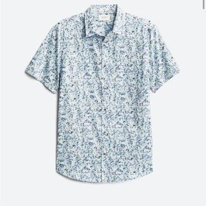 NWT Julian & Mark napoleon printed stretch shirt medium